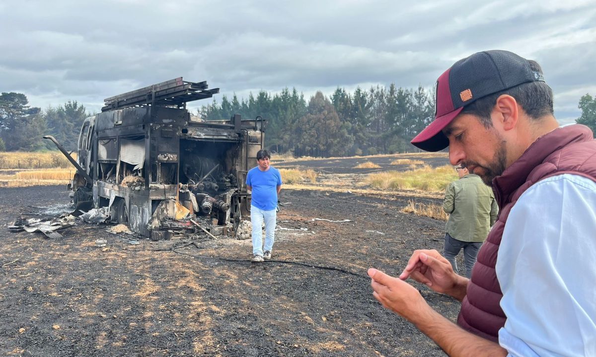 Diputado Barría hace un llamado urgente a reponer el carro de bomberos siniestrado en San Pablo
