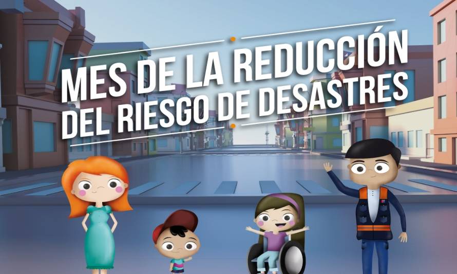 Onemi Los Lagos inició conmemoración del Mes de la Reducción del Riesgo de Desastres 