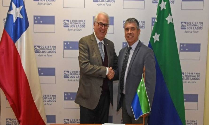 Gore y Futaleufú firman convenio para reposición de 395 luminarias de alumbrado público