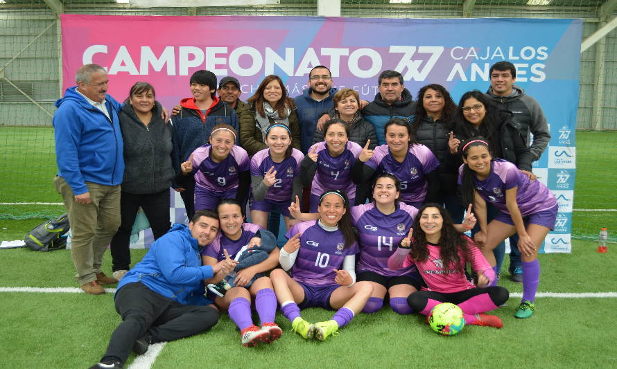 Representantes de Osorno clasificaron a la fase nacional del torneo 7x7 de Caja Los Andes 