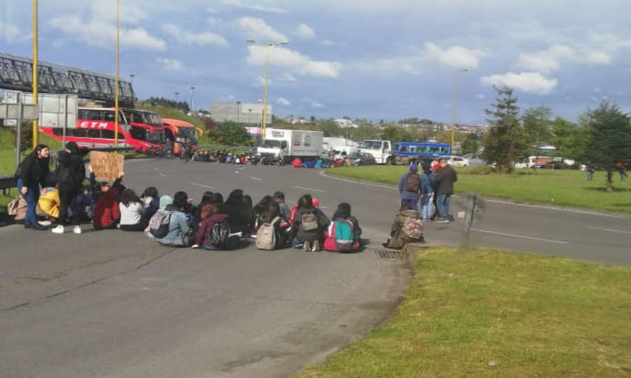 Así fue el intenso fin de semanas de protestas en Puerto Montt