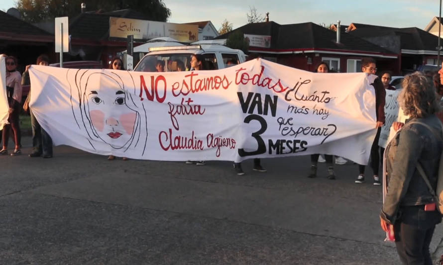 Se cumplieron 3 meses de la desaparición de Claudia Agüero en Puerto Montt