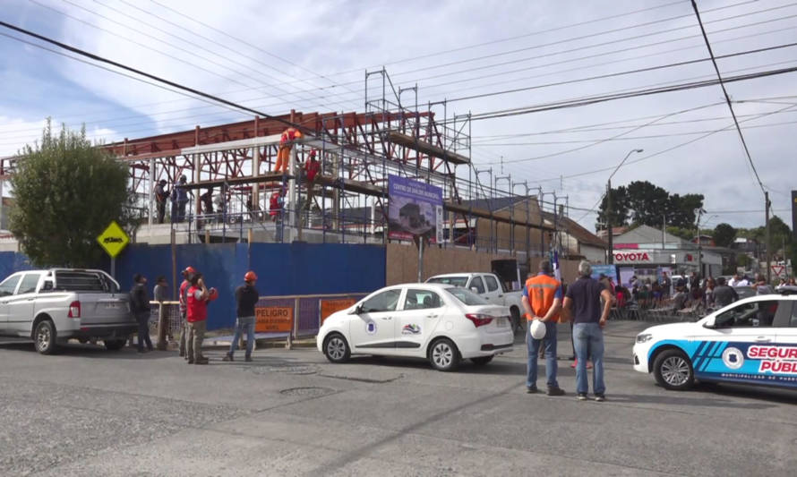 35 por ciento de avances presentan obras de Centro de Diálisis Municipal de Puerto Montt