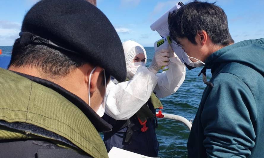 Detectan embarcación con pasajeros que intentó cruzar cordón sanitario en la Provincia de Palena