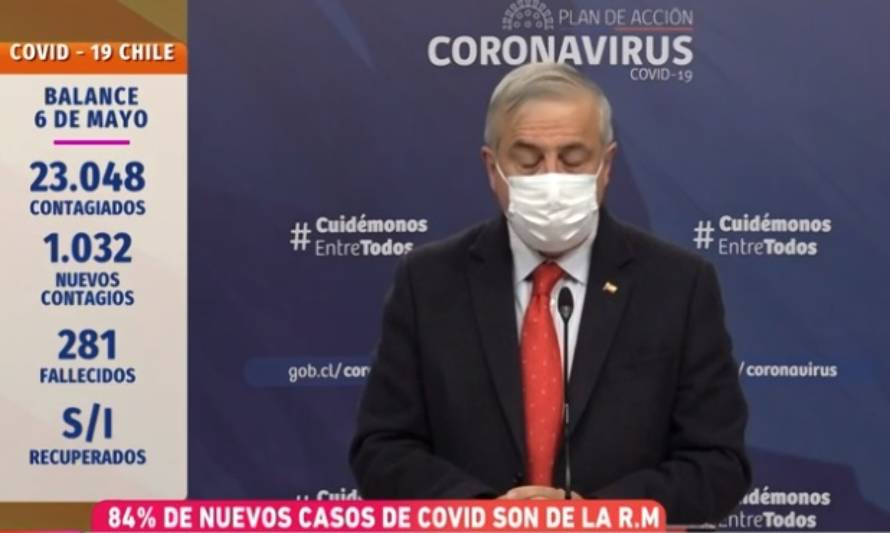 Fuerte aumento de contagios a nivel nacional: El 84% pertenecen a la Región Metropolitana