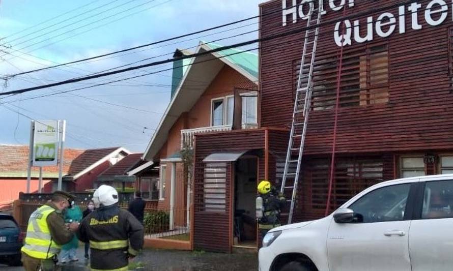 Trasladan a Castro pacientes de residencia sanitaria de Ancud tras amago de incendio