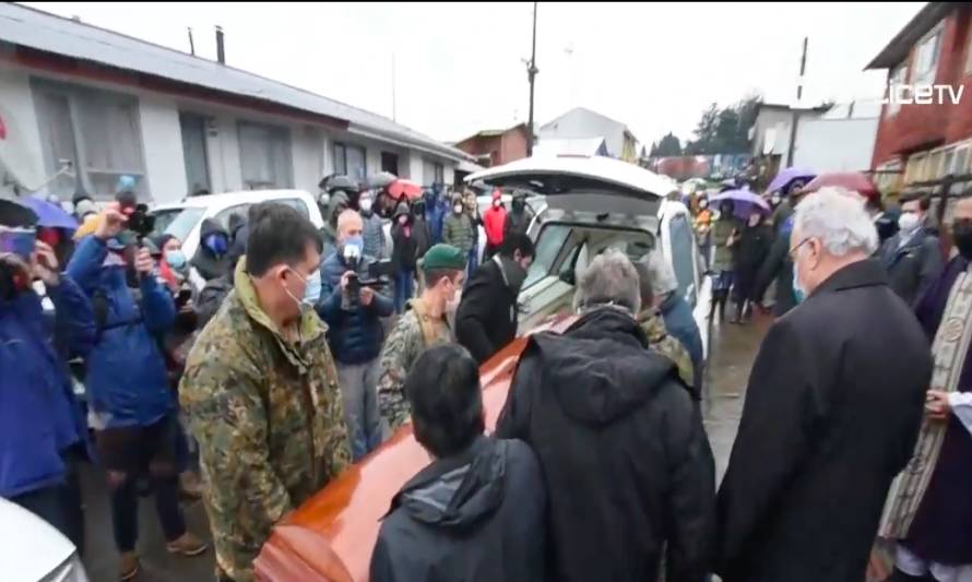 Dalcahue despidió al conscripto Muñoz