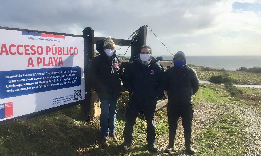 Bienes Nacionales fija primer acceso público a Punta Chocoy en Maullín