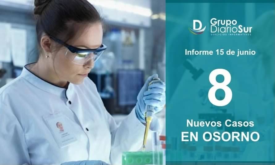 Autoridad sanitaria confirma 8 casos nuevos en Osorno