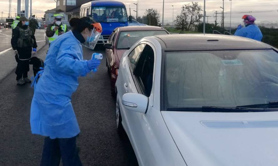 Municipalidad ampliará horario de Barrera Sanitaria en Pto. Montt 