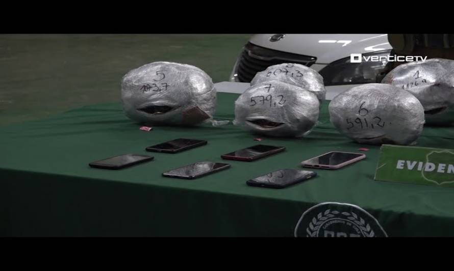 Carabineros del OS-7 lograron incautar droga transportada en una maleta en acceso a Puerto Montt