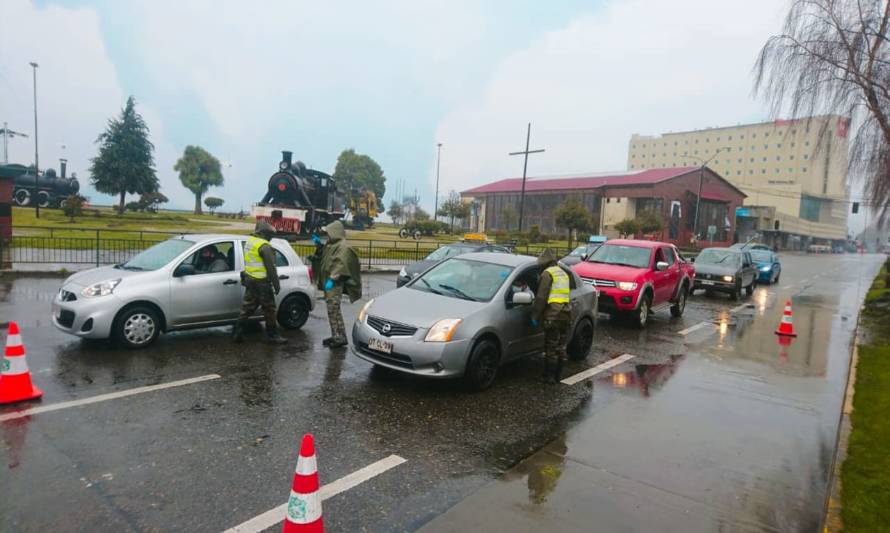 500 personas han infringido la medida de desplazamiento en Puerto Montt 