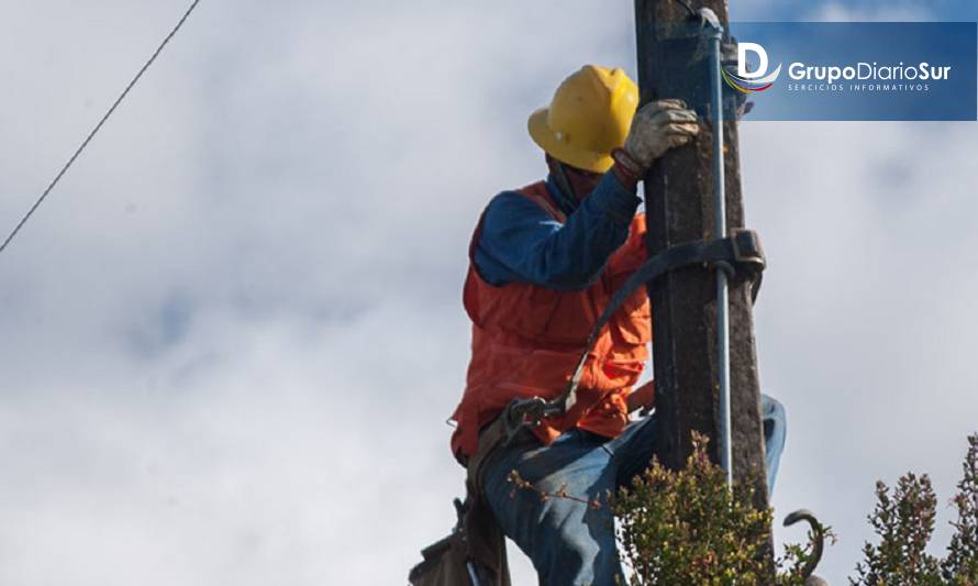 Saesa informa corte de servicio eléctrico para este martes en Ancud