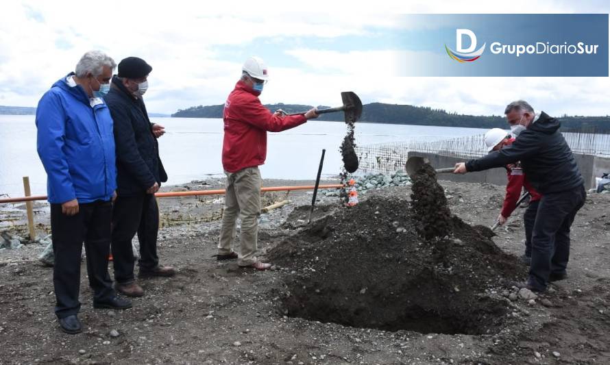 Iniciaron obras de mejoramiento del borde costero de Chonchi