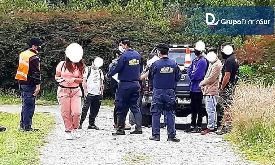 7 detenidos en Quellón por infringir la cuarentena