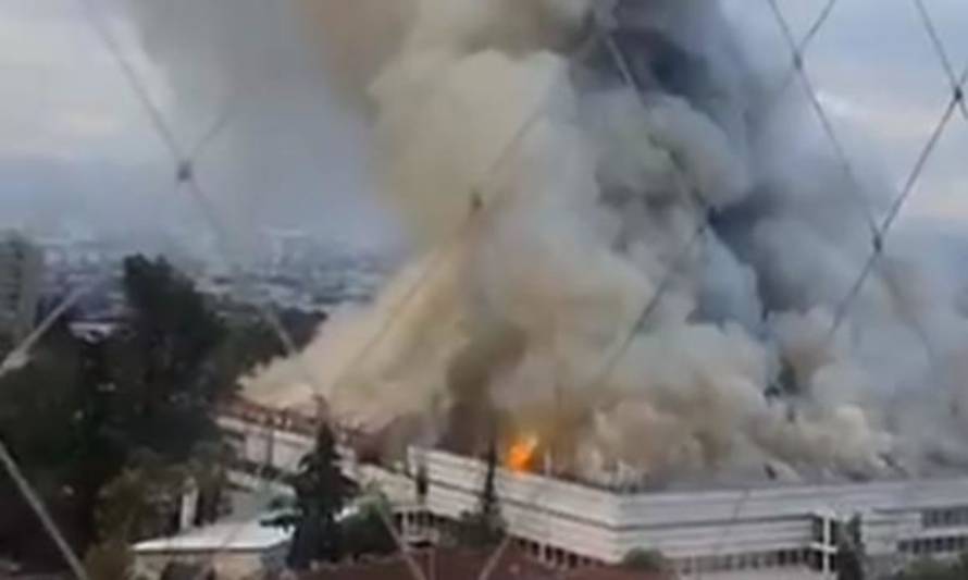  Pacientes trasladados por Covid a Santiago no fueron afectados en el incendio del Hospital San Borja