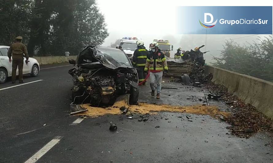 Accidente en Ruta 215: confirman un fallecido