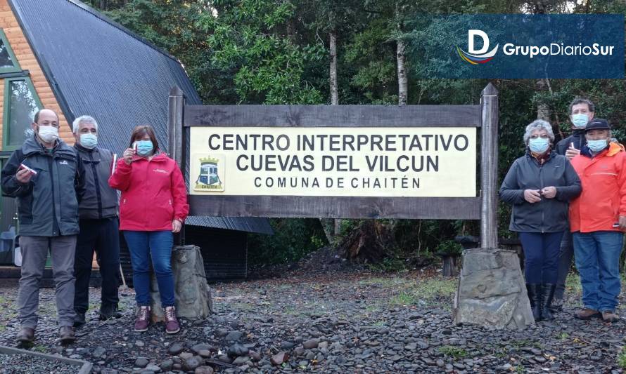 Inauguraron el Centro Interpretativo Cuevas de Vilcún en Chaitén