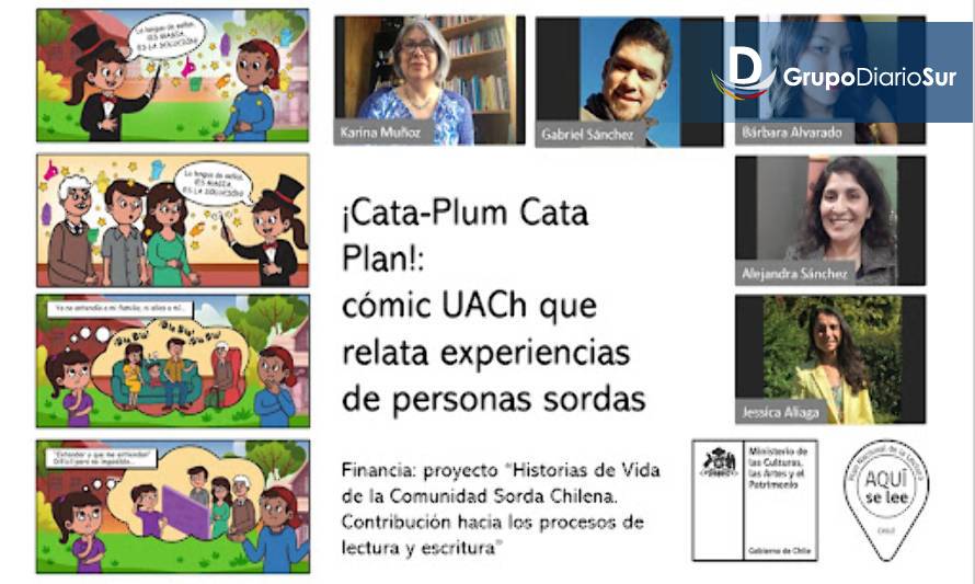 ¡Cata-Plum Cata Plan!: El cómic que relata experiencias de personas sordas