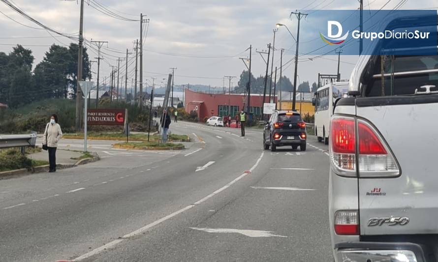 ¡Otra vez! Vecinos se toman la ruta La Vara-Senda Sur