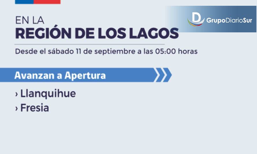 Llanquihue y Fresia avanzan en el Plan Paso a Paso