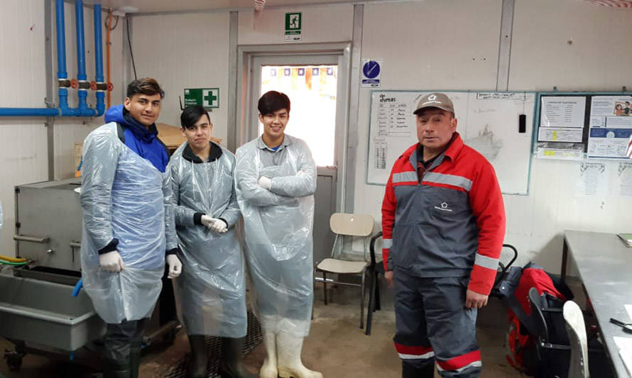 ONG Canales y empresas salmoneras capacitarán a más de 300 estudiantes de liceos técnicos profesionales