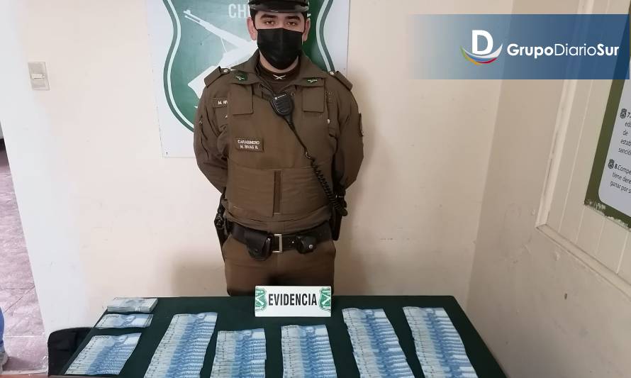 Carabineros recupera 3 millones de pesos y 5 computadores robados en Osorno