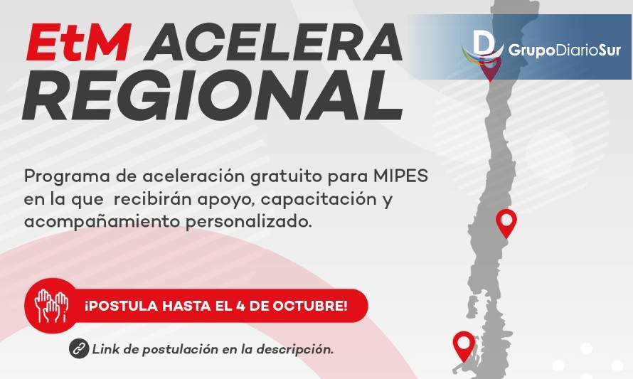 Invitan a inscribirse de programa de Aceleración Territorial MIPES 