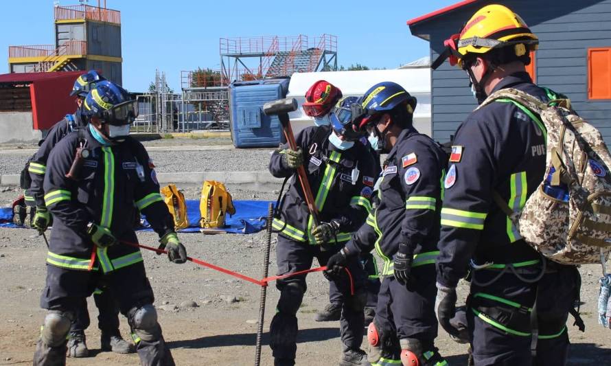 Grupo USAR de Puerto Montt fue acreditado con un 80% de aprobación