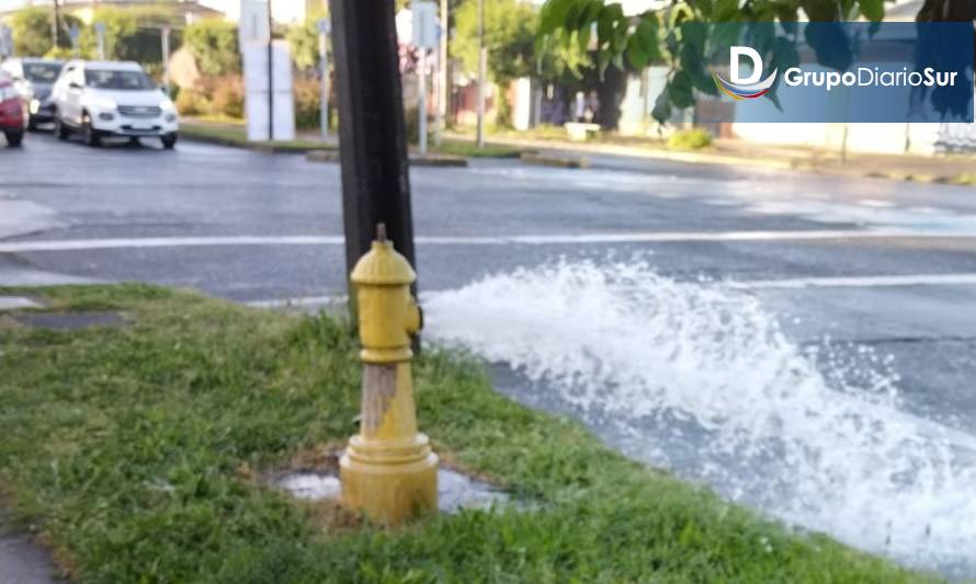 Extenso corte de agua potable afectó a sectores de Osorno