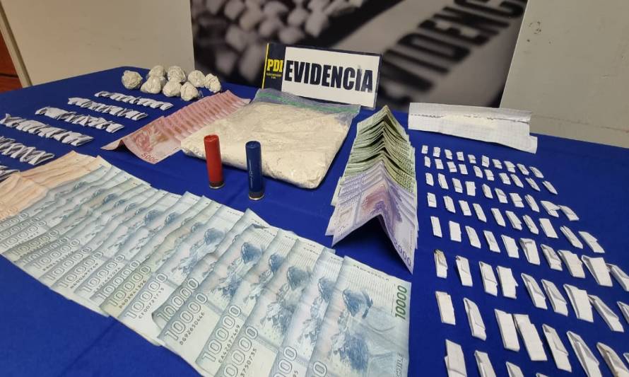 Incautan $13 millones en droga y cae clan familiar liderado por adulta mayor en Llanquihue