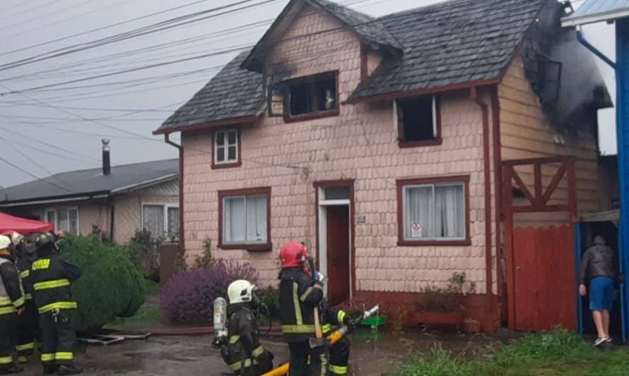 Puerto Varas: Falleció hombre que sufrió graves quemaduras tras incendio 