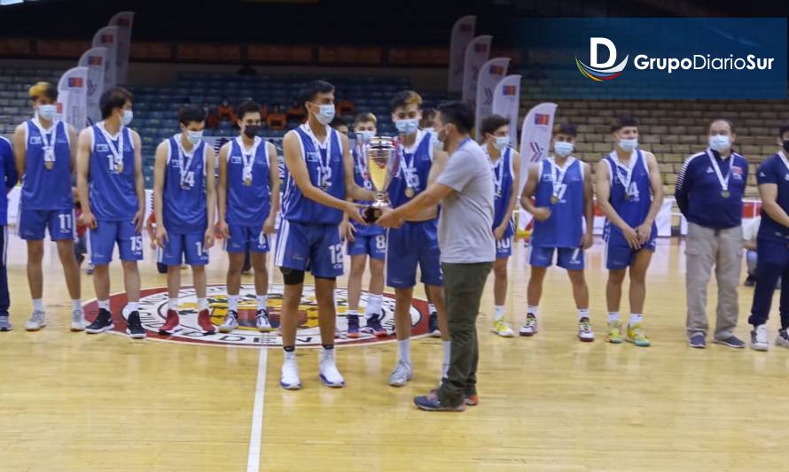 Los Lagos gana el básquetbol varones de los Juegos de la Araucanía