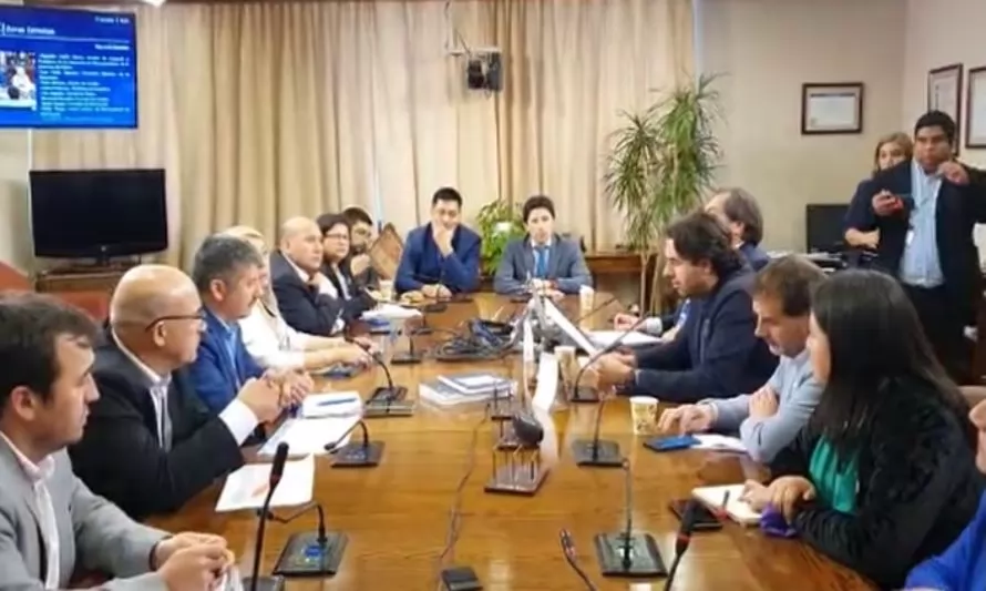 Alcaldes de provincia de Palena se reunieron con comisión de zonas extremas en el Congreso