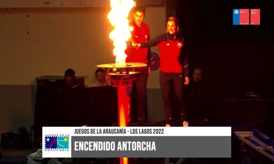 Con más de 2.500 deportistas inauguraron en Puerto Montt los Juegos Binacionales de La Araucanía