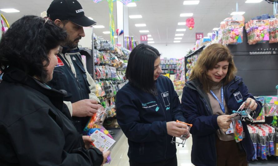 Fiscalizan juguetes en la antesala del Día del Niño