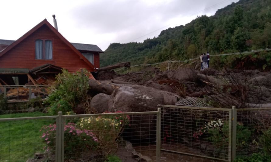 Remoción en masa en la carretera austral