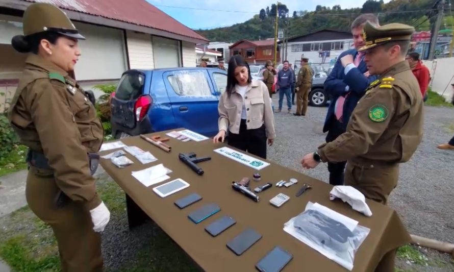 Carabineros detiene a cuatro imputados por secuestro de dos personas en Puerto Montt