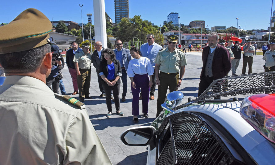 Modernas motocicletas recibió carabineros para operar en la Región de Los Lagos