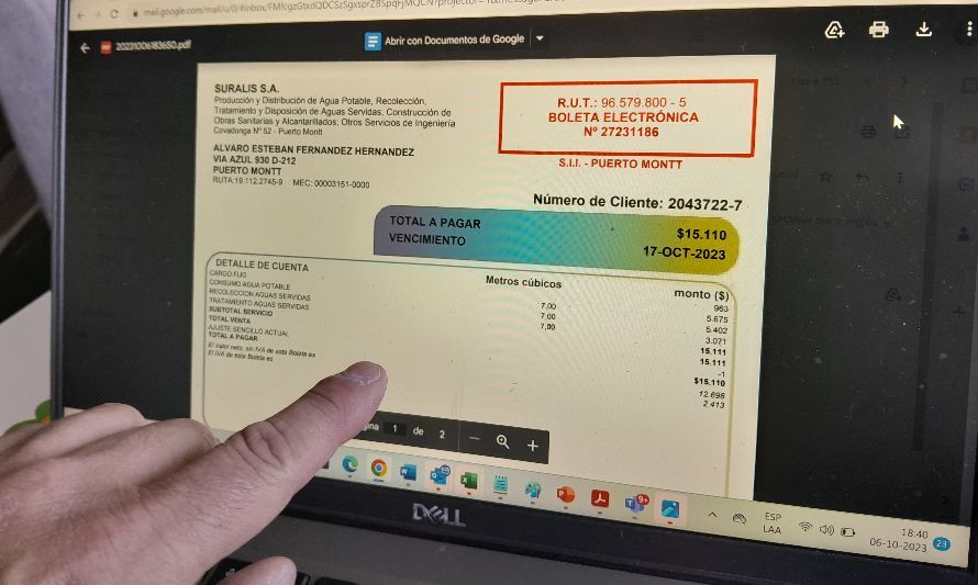 Suralis extiende concurso por suscripción a boleta electrónica hasta enero de 2024