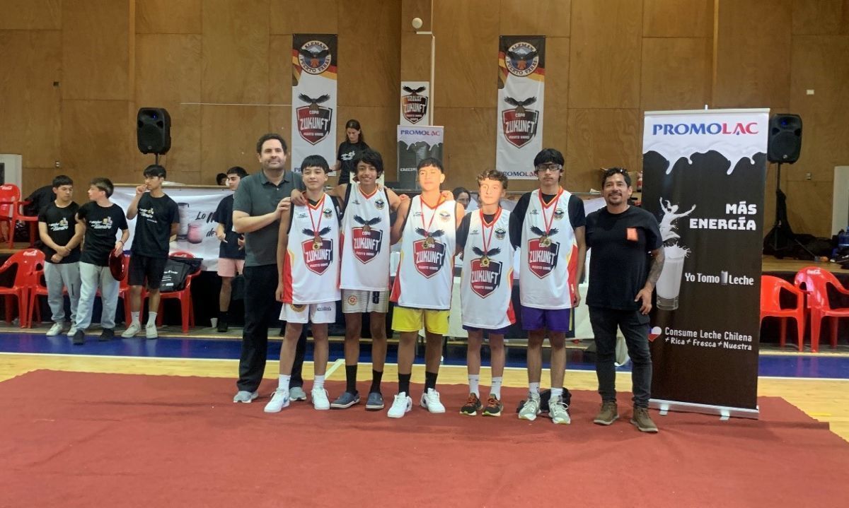 Más de 500 jóvenes reúne Campeonato de Baloncesto “Yo Tomo Leche” en Puerto Varas