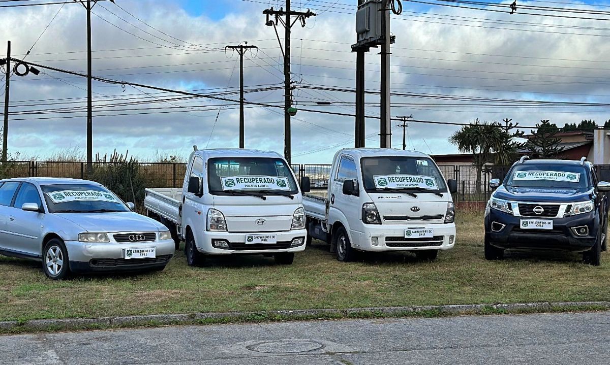 Hasta en el interior de una parcela Carabineros encontró vehículos buscados por robo