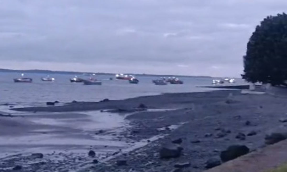 Pescadores artesanales levantan el bloqueo de las rampas del canal de Chacao