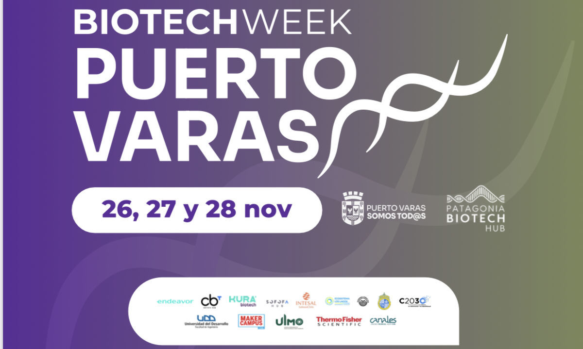 “Biotech Week Puerto Varas” será el epicentro de biotecnología y ciencias para la vida