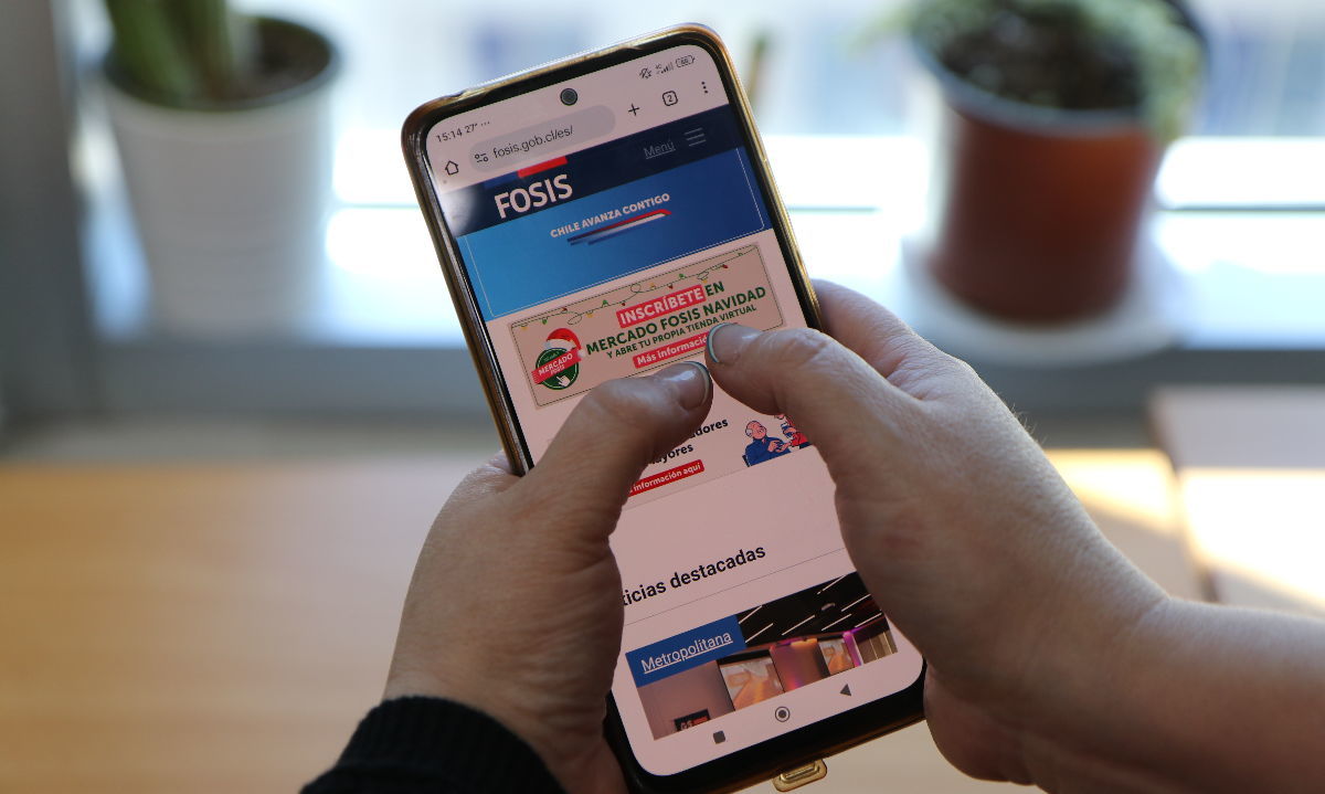 FOSIS abre plataforma digital con emprendimientos para compras navideñas