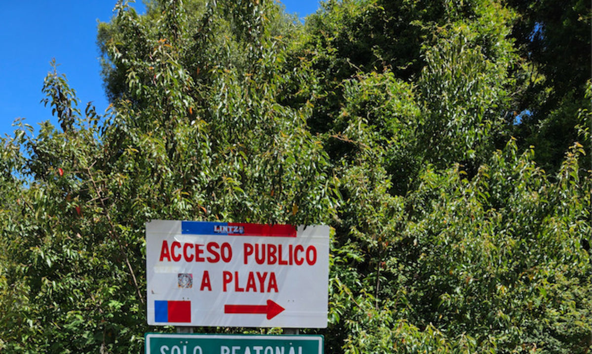 60 denuncias por acceso a playas se han reportado en la región de Los Lagos este año