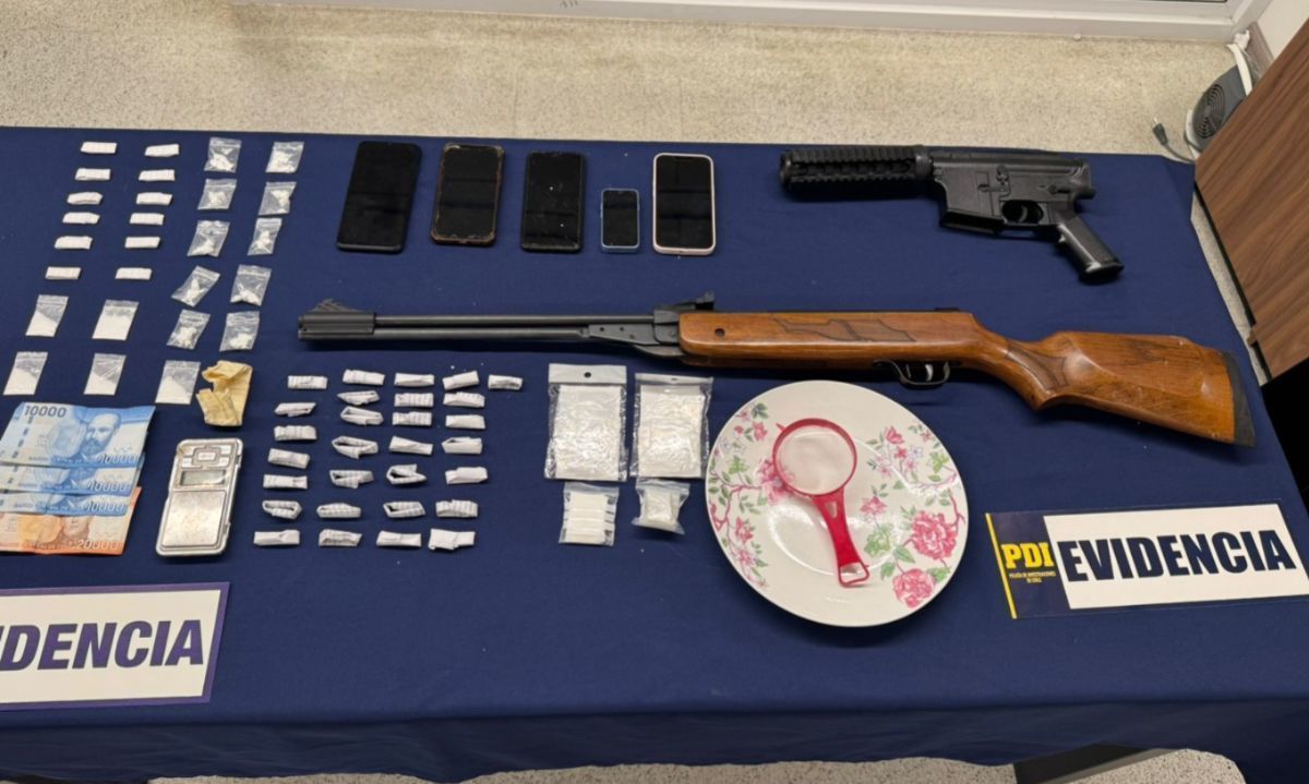Detienen a dos hombres por homicidio frustrado en Osorno: armas y drogas incautadas durante operativos