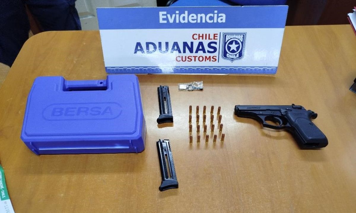Aduana detecta arma, municiones y corales protegidos en paso fronterizo Cardenal Samoré