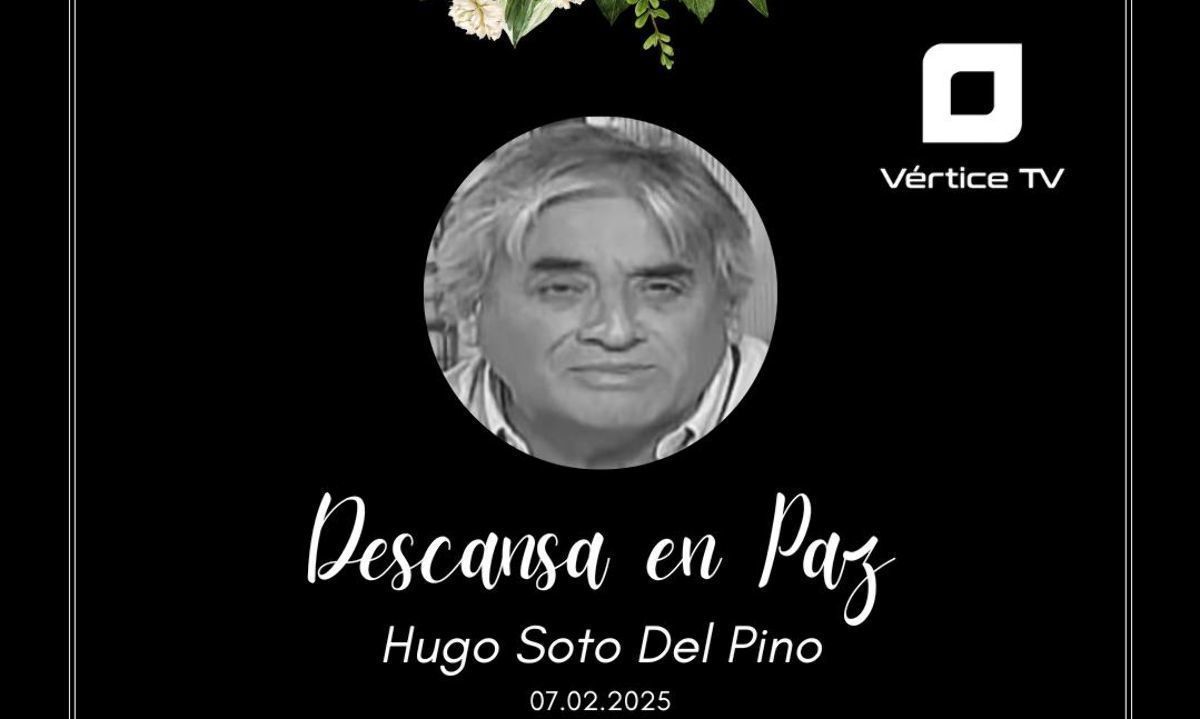 Falleció el comunicador Hugo Soto del Pino