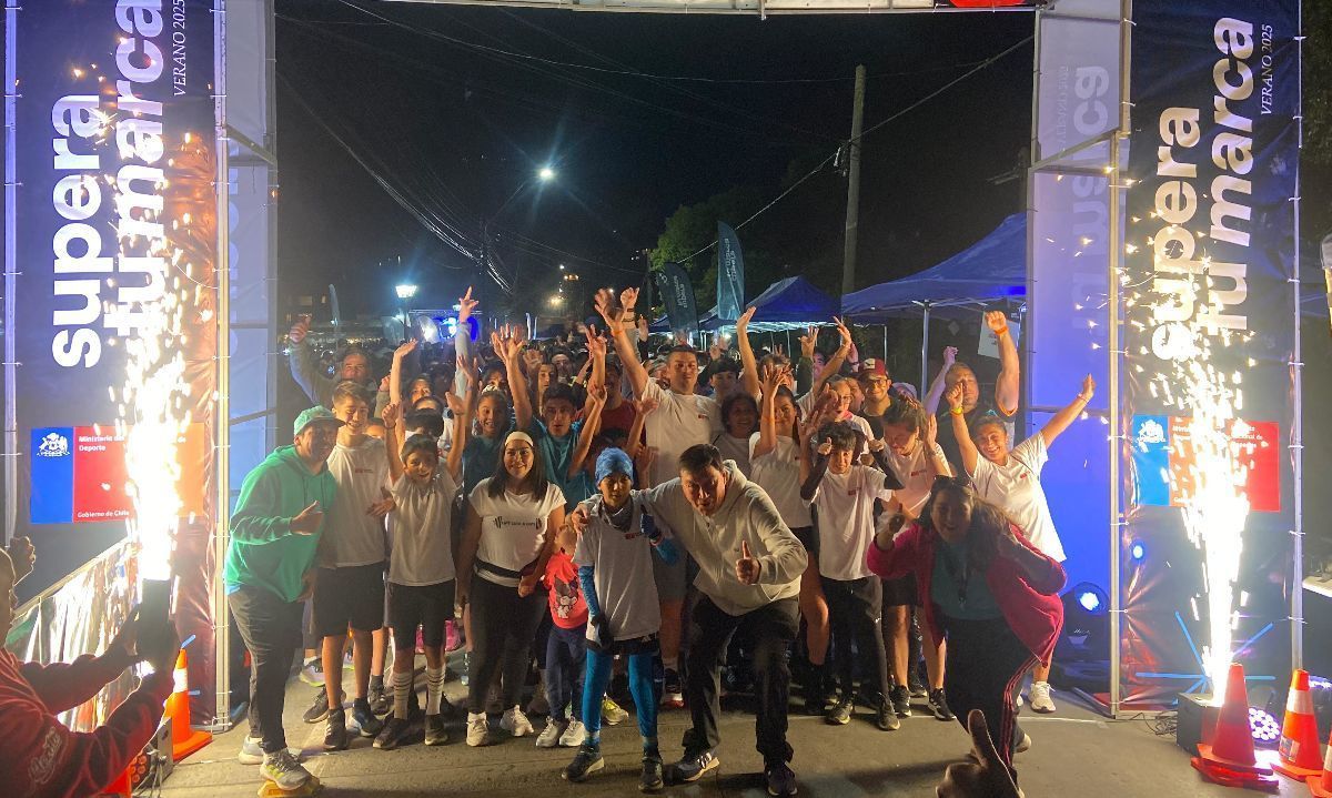 Miles de personas participaron en la corrida "Supera tu marca" en Puerto Varas